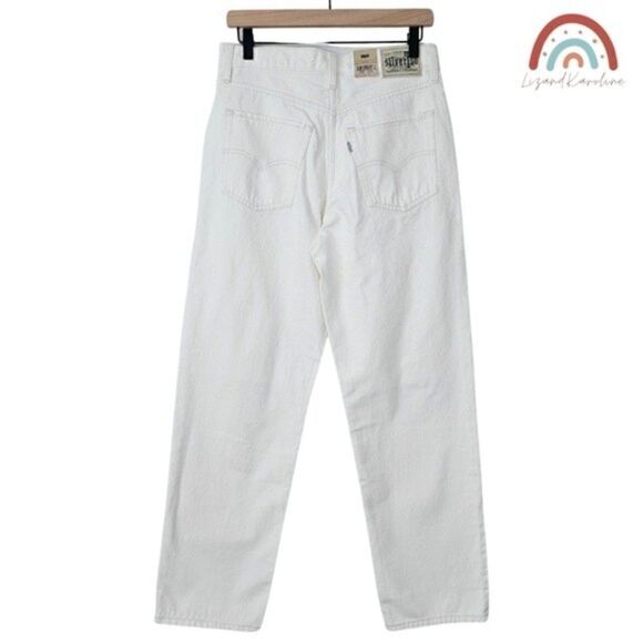 New! Levi's '94 Baggy 90s Straight Leg Distressed Mid High Waist Loose Fit Jeans - Picture 5 of 16